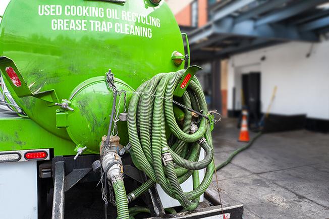 Grease Trap Cleaning of Maple Heights workers